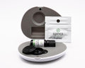 Essence Pearl Travel Case | Bergamot Essential Oil | Aromatherapy Nasal Diffuser & Essential Oil Carrying Case | Refreshing Citrus Scent | Travel-Friendly Kit | Black Pod