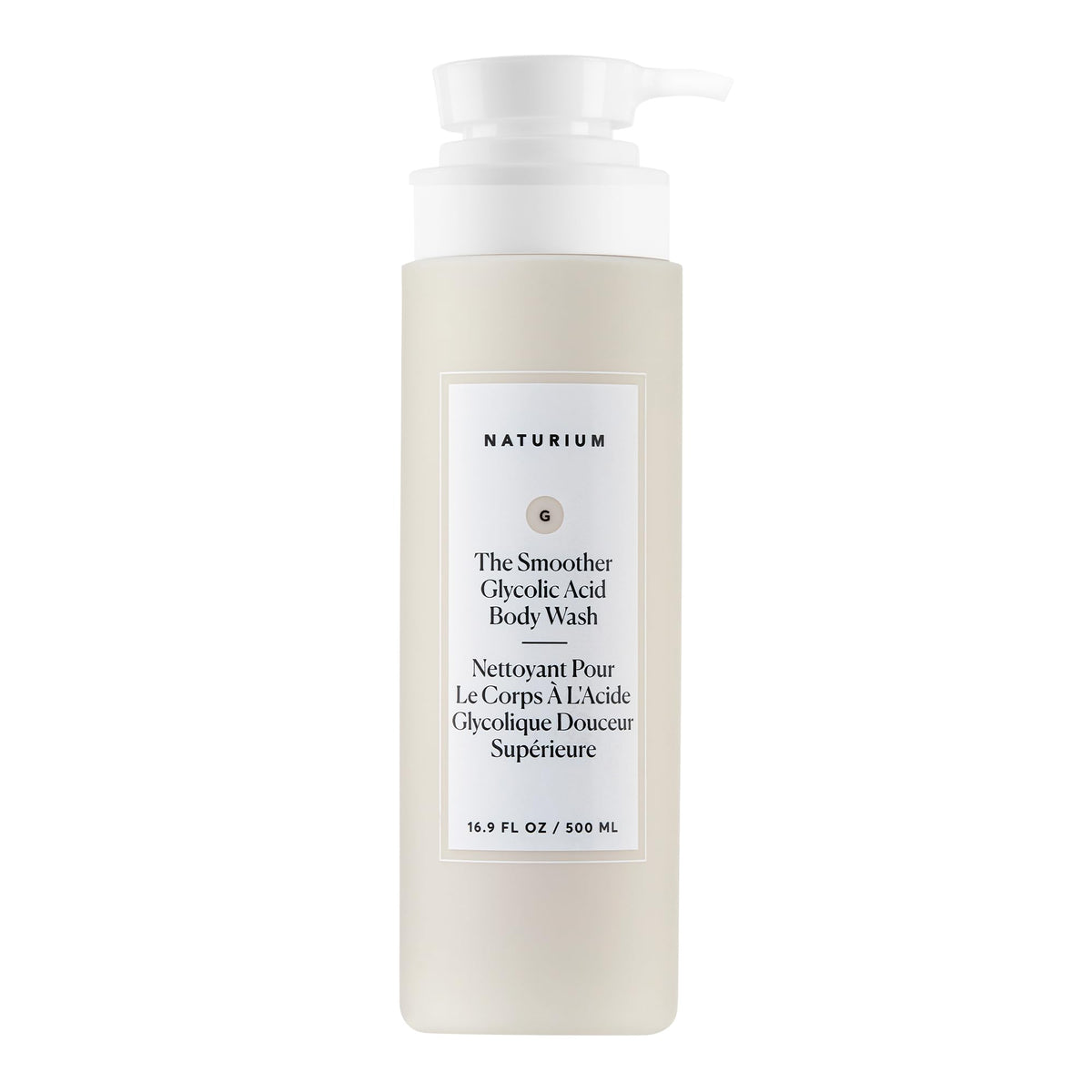 Naturium The Booster Hyaluronic Acid Body Wash, Hydrating & Moisturizing plus Minimizes Dryness, with Glycerin & Vitamin B5, 16.9 oz