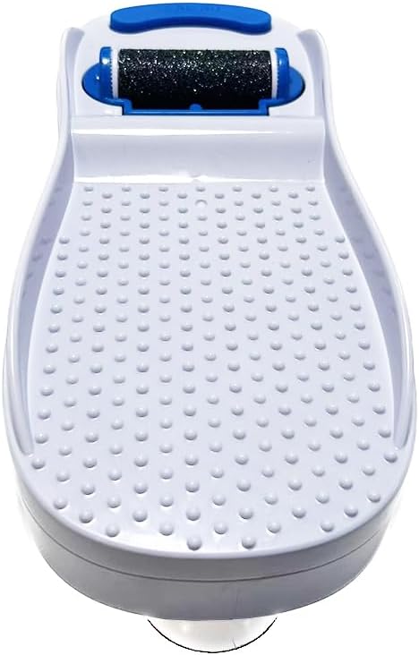 Salon Step Pedi Polisher, Waterproof 360 Foot Buffer with Suction Base Tool