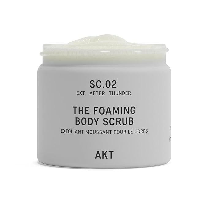 AKT The Foaming Body Scrub, SC.02 After Thunder, 8.4 Fl Oz, All Genders