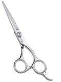 Hair Cutting Scissors, ULG Professional Hair Scissors 6.5” Silver