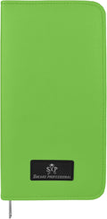 Shears Professional Leather 5 Scissor & Shear Storage Case for Hairstylist - Hairdresser -Scissor Holder Perfect for home-saloon use (Green)
