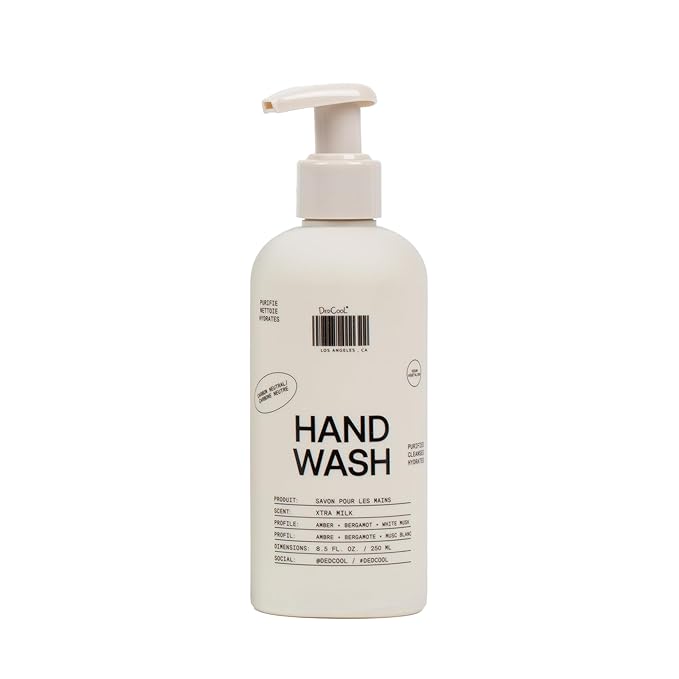DedCool, Hand Wash, Xtra Milk, Gentle Hydrating Cleanser, 8.5 fl oz