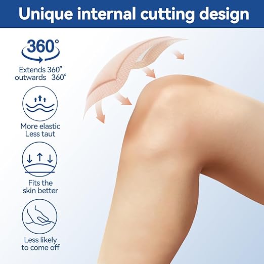 Dimora Silicone Super Absorbent Wound Dressings - Gentle Adhesive Bandages with Ultrasorb Polymer,Heavy Exudate Wound Care Pads 5"X 5" 10 Count
