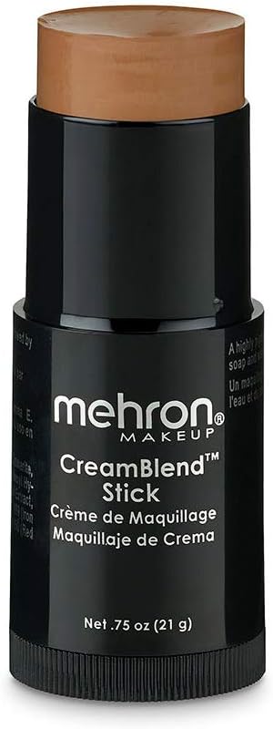 Mehron Makeup CreamBlend Stick - MEDIUM DARK 2, Cream Foundation