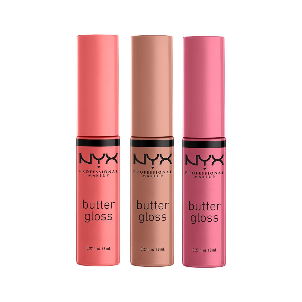 NYX PROFESSIONAL MAKEUP Butter Gloss, Non-Sticky Lip Gloss - Red Velvet (Deep Red)