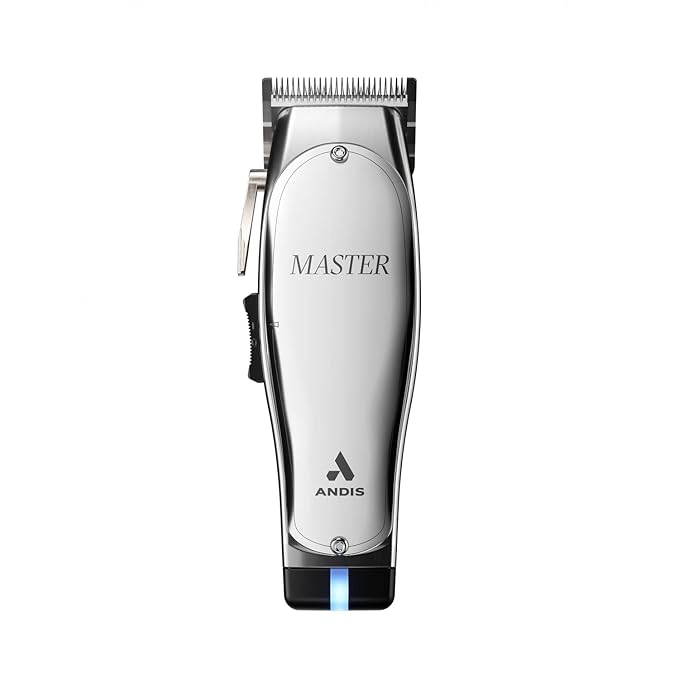 Andis 12660 Professional Master Corded/Cordless Hair Clipper, Adjustable