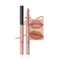 K08 Hxssll 12 Colors Matte Lip Liner Pencil – Long Lasting Waterproof Lip Liner, Smudge Proof Transfer Proof Lip Pencil, High Pigment Lip Makeup for Defining & Filling Lips (08#, 1PCS)