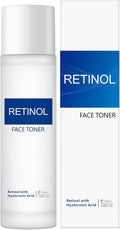 AOPEIBOTO Face Toner for Women, Retinol Facial Toner, Hyaluronic Acid Skin Toner for Firming Skin, Moisturizing, Reduce Fine Lines, Oil Dry Sensitive Skin, 4.06fl.oz/120ml