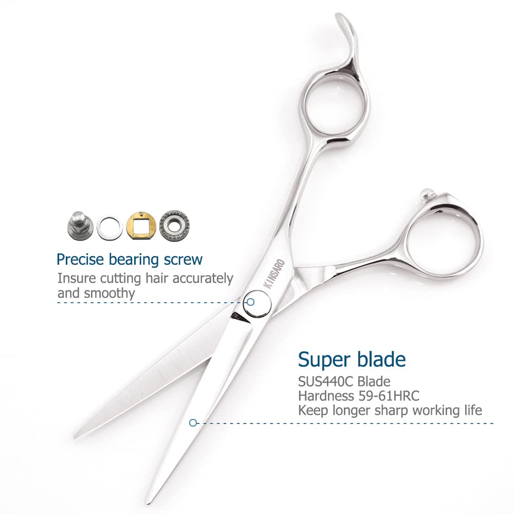 KINSARO Hair Cutting Scissors 5.5 Inch Professiona Hair Shears