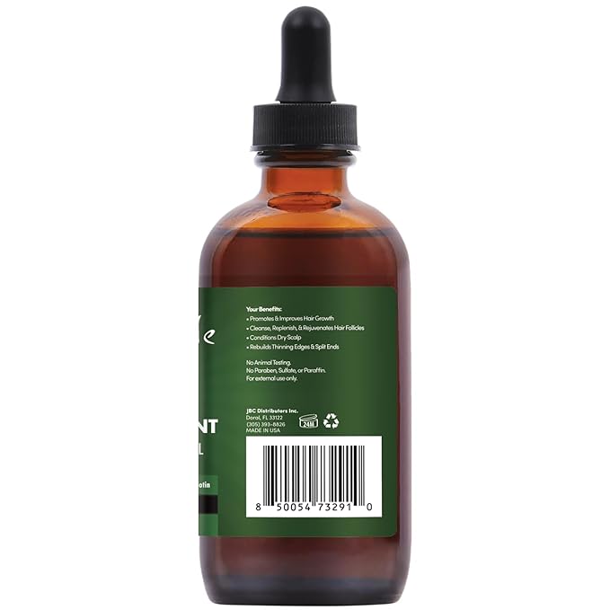 Sunny Isle Rosemary Mint Hair & Strong Roots Oil 4oz