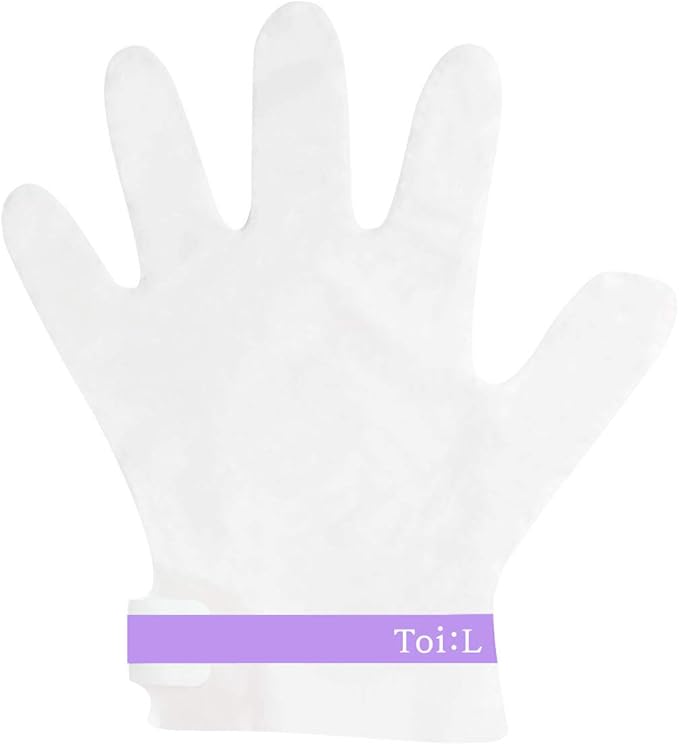 Extra Silky Hand Mask 5 Pairs, Moisturizing Gloves for Dry Hands with White Truffle, Green Caviar & Peptides, Repairing and Softening Hand Care Treatment for Aging, Cracked, and Dry Skin