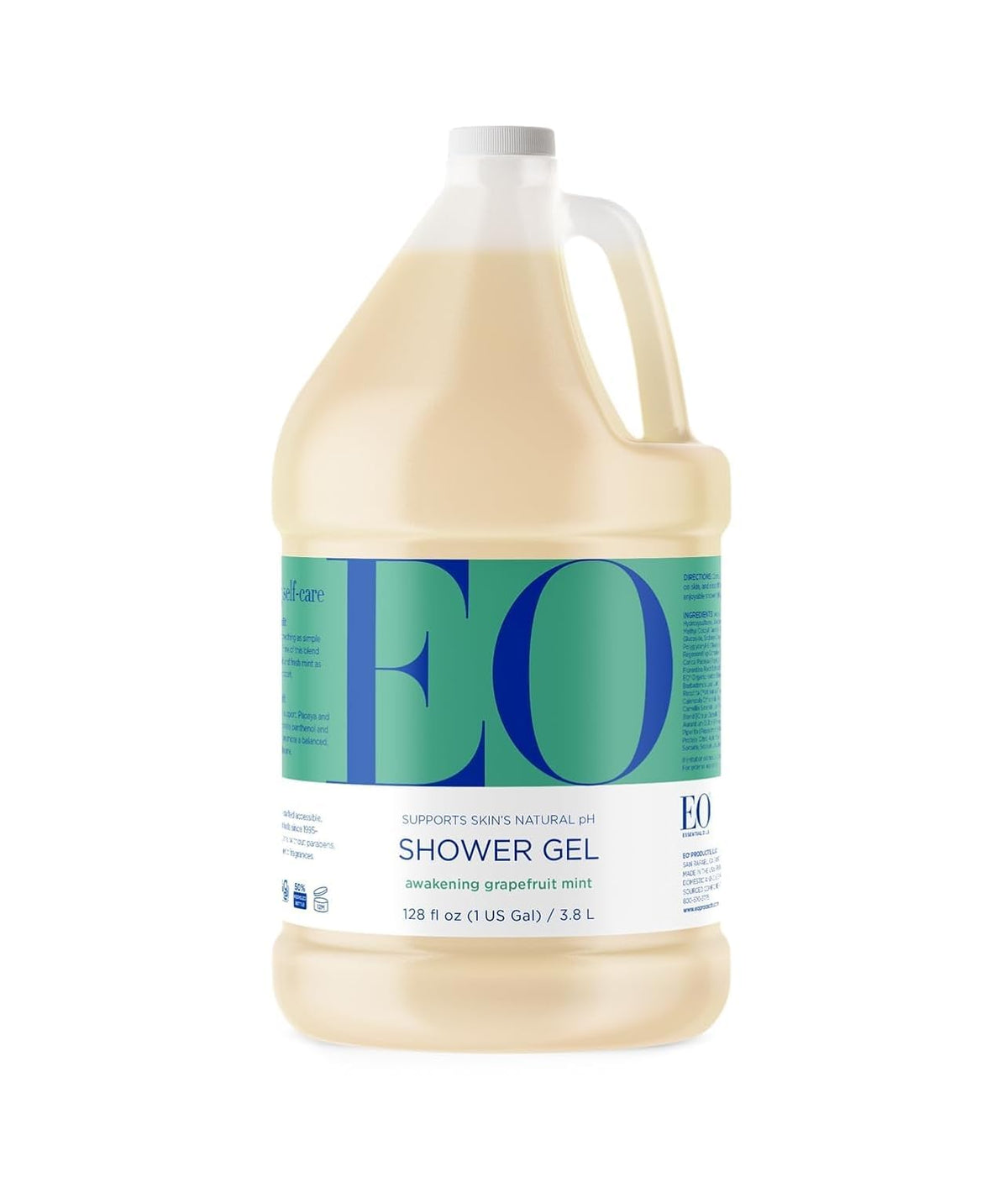 EO Body Wash Refill, Grapefruit & Mint, 1 Gallon