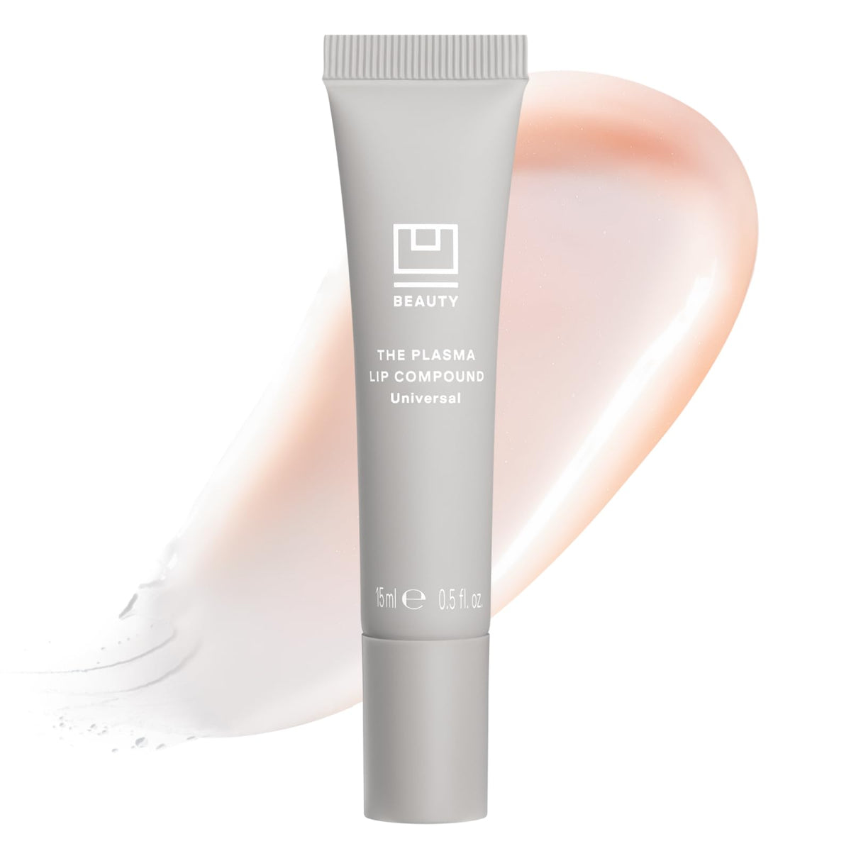 U Beauty The PLASMA Tinted Lip Compound - Plumping Lip Gloss, Flush - 15 ml