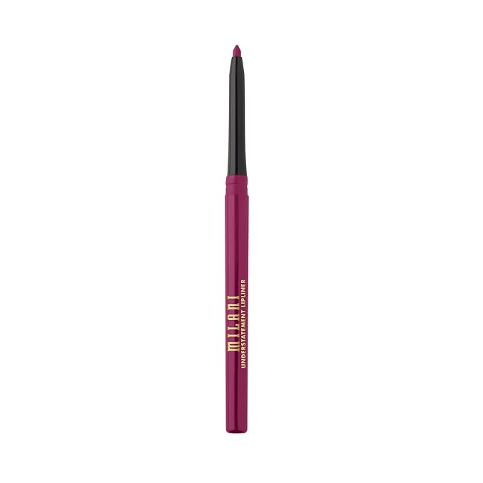 Milani Understatement Lipliner Pencil - Highly Pigmented Retractable Soft Lip Liner Pencil, Easy to Use Lip Makeup - Magenta Mood