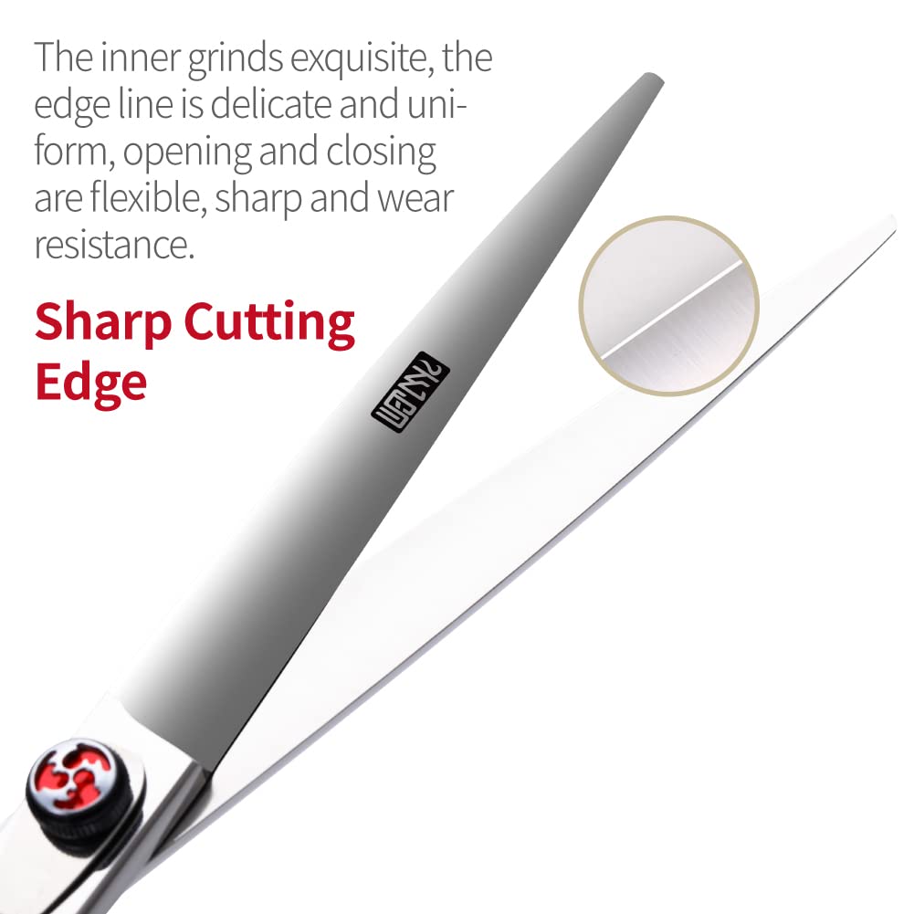 Fenice 7"/7.5" Hair Cutting Scissors - 440C Stainless Steel Sharp Scissors - Haircuts for Men, Women and Children
