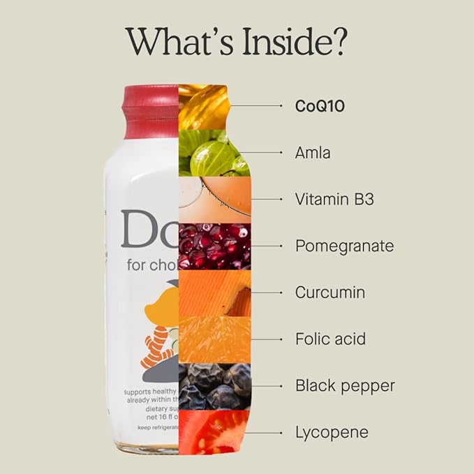 DOSE for Cholesterol Supplements, 16oz Bottle, 6 Pack