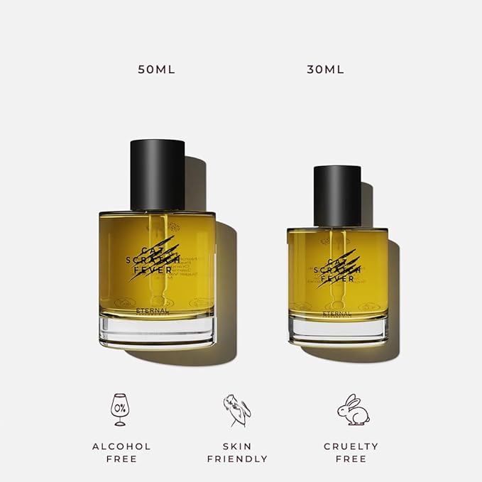 Eternal perfume oils Cat Scratch Fever Perfumes for women Alcohol Free Womens Perfume Long Lasting Eau De Parfum Concentrated Perfume 1.69 FL Oz with 1 FL Oz Pack of 2