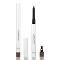Rumi Cosmetiques LushLine+ Waterproof Eyeliner Pencil For Mature Women - Smudge Proof, Long-Lasting, Non Toxic, Soft Glide - Safe For Sensitive Eyes (Natural Brown)