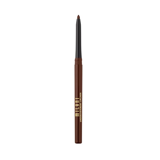 Milani Understatement Lipliner Pencil - Highly Pigmented Retractable Soft Lip Liner Pencil, Easy to Use Lip Makeup - Rich Cocoa