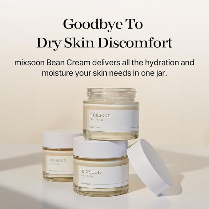 mixsoon Bean Cream - Deeply Nourishing & Lightweight Moisturizer, 0.85fl oz