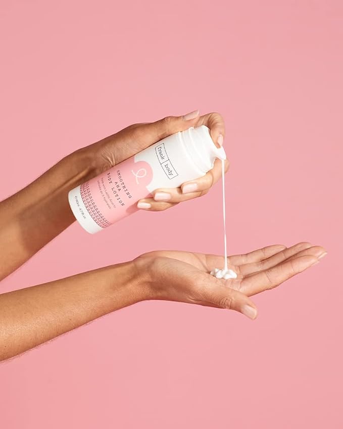 Frank Body Smoothing AHA Body Lotion | Vegan, Cruelty Free, Body Exfoliant | Fights Breakouts and Hydrates Skin with Lactic & Glycolic Acids, Hydrating Oils, & Mango Seed Butter | 4.73 fl oz / 140 ml