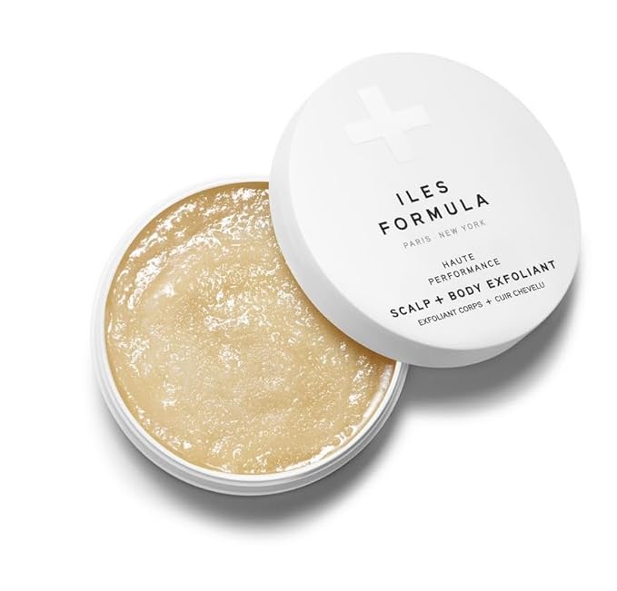 Iles Formula Scalp + Body Exfoliant: Vitamin E & Kiwi, Removes Buildup