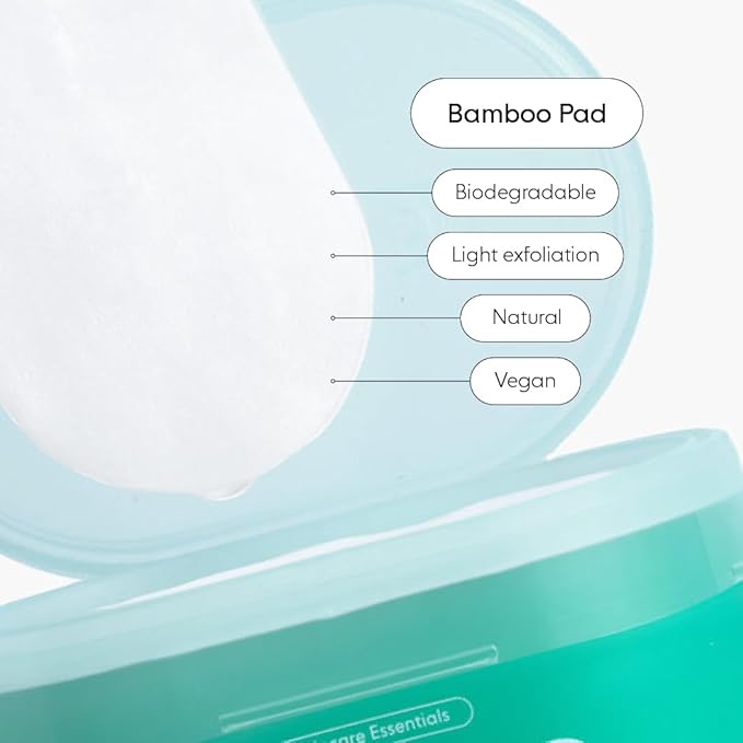 LOOPS Milky Cleanser - Korean Skincare Facial Cleansing Pads, 60 count