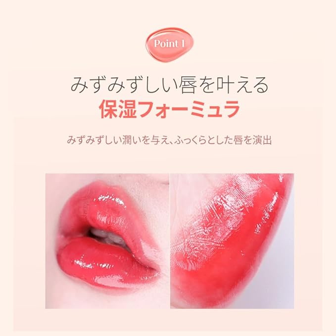 MQNY (MACQUEEN NEWYORK Dewy Water Glow Lip Tint - #02 Candied Pink, Glass-like Mirror Shine Hydrating Lip Stain, Long-Lasting & Non-Sticky Soft Tone Water Tint, 0.12 oz (3.5g)