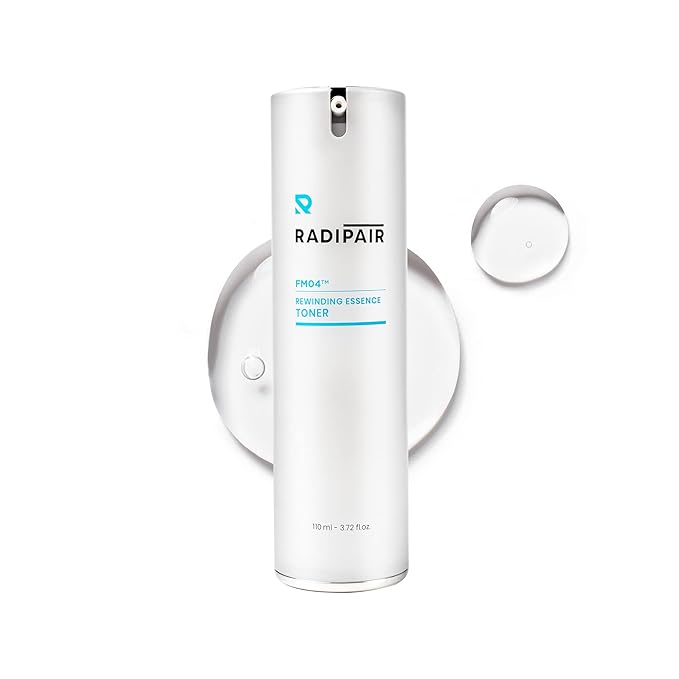 RADIPAIR FM04 REWINDING Essence Toner, 3.72 fl oz | Nourishing and Hydrating Toner for Sensitive Skin, Korean Skin Care Toner for Face with Patented Raw Materials TFM