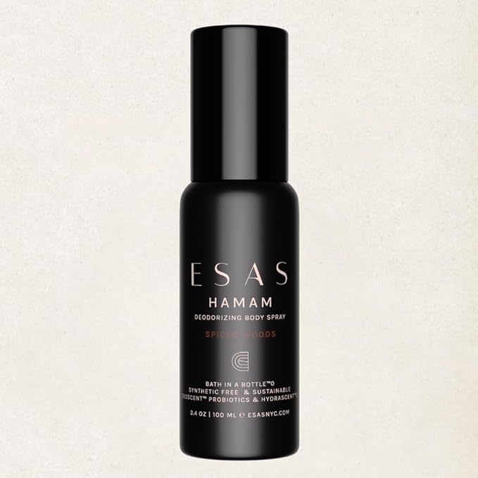 ESAS NYC Primal Hamam - Organic Deodorant Body Spray - MADESAFE® - WARM | SENSUAL | SWEET - 3.4 oz