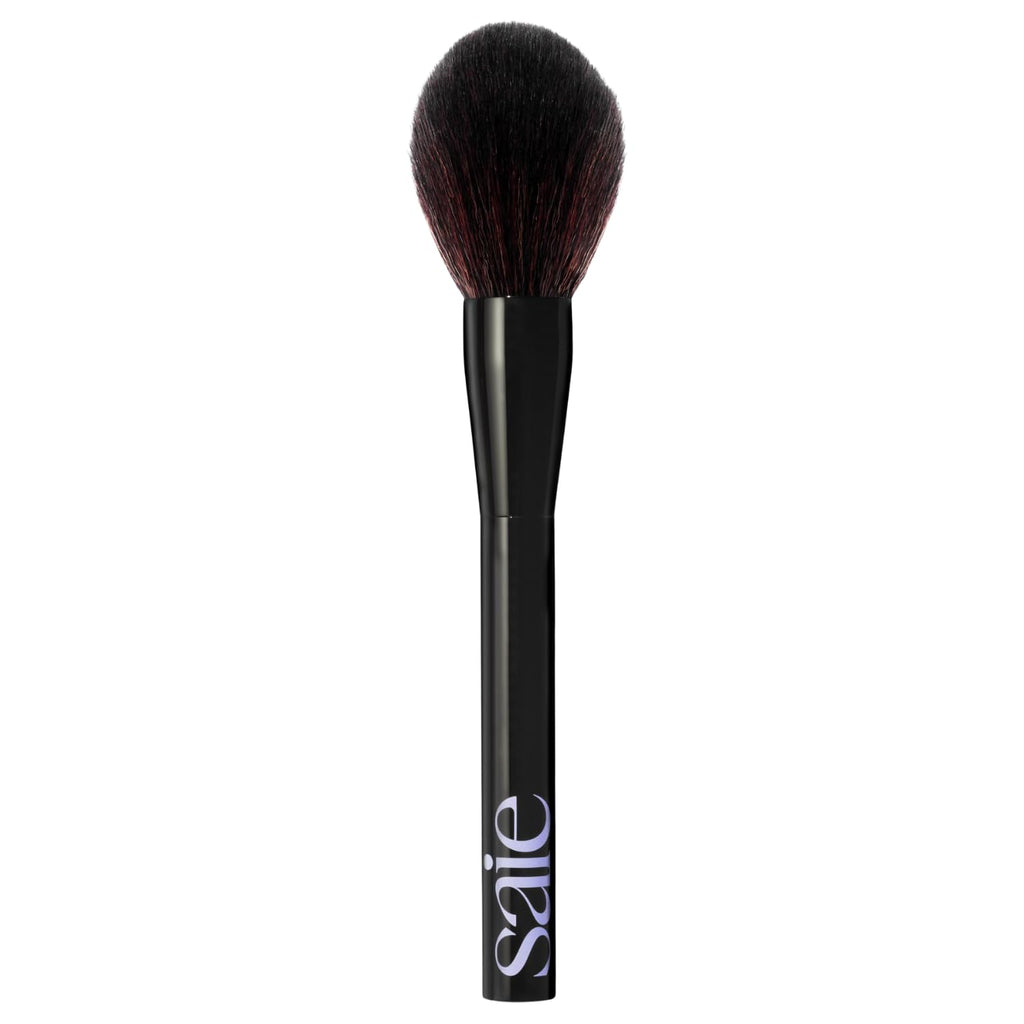 Saie All-Over Powder Makeup Brush - Large, Tapered, & Fluffy Setting Powder Brush for Lightweight, Effortless Application - Ultra-Soft, Cruelty-Free & Vegan Face Makeup Brushes (1 Count)