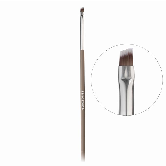 Sandstone Scandinavia Angled Eyeliner Brush