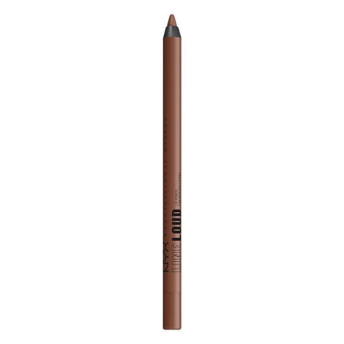 NYX PROFESSIONAL MAKEUP Line Loud Lip Liner, Longwear and Pigmented Lip Pencil with Jojoba Oil & Vitamin E - Daring Damsel (Light Warm Peach Nude)