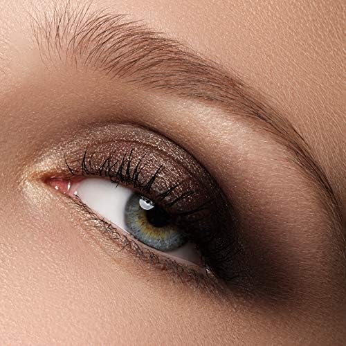 Artisan L'uxe Beauty Velvet Jumbo Dark Chocolate Brown Eyeliner with Free Sharpener | Blendable Makeup for Smokey Eyes - Waterproof Smudge Proof Pencil Eyeliner, Built-in Smudger & Long Lasting