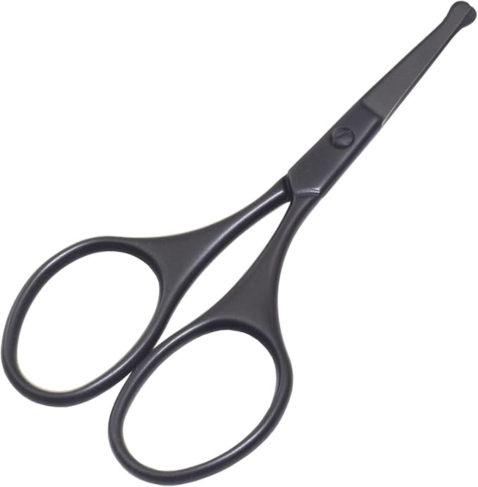 Motanar Multicolor Professional Grooming Scissors for Facial Hair Removal