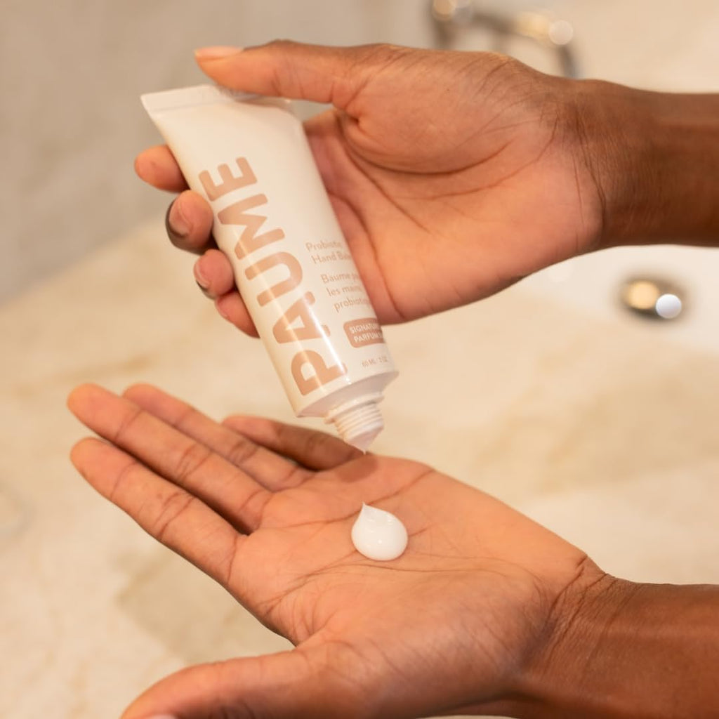 PAUME Probiotic Hand Balm, Fast-Absorbing Moisturizer for Dry Hands, 2oz