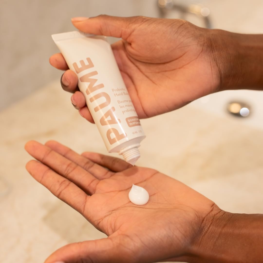 PAUME Probiotic Hand Balm, Fast-Absorbing Moisturizer for Dry Hands, 2oz
