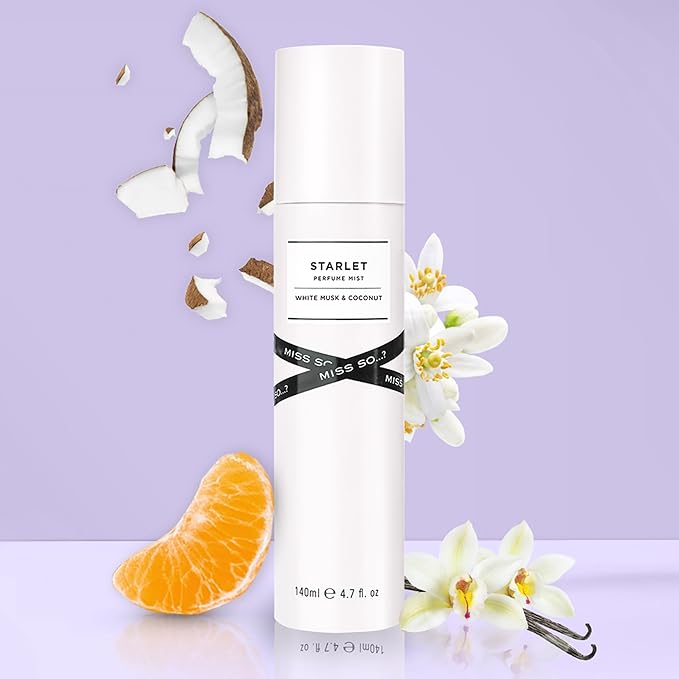 Starlet Perfume Mist by So…? Fruity, Musky, Woody Perfume - Lasting up to 6 Hours - Ideal Body Spray Gifts for Women - 4.7 oz