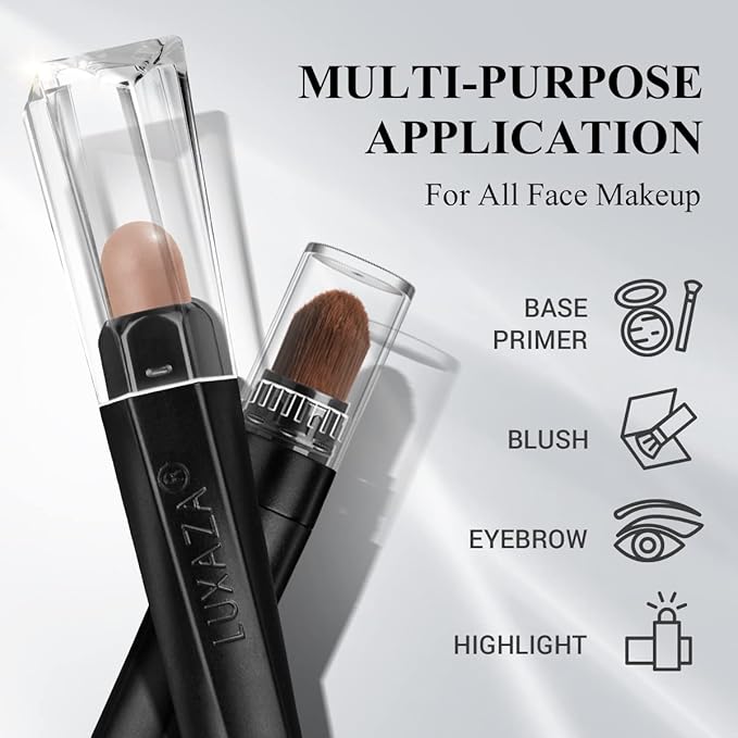 LUXAZA 3PCS Cream Eyeshadow Stick Matte Shimmer Waterproof Long-lasting Crease-proof & easy to apply, suitable for dailymakeup touch-ups, Suitable for mature skin and older women