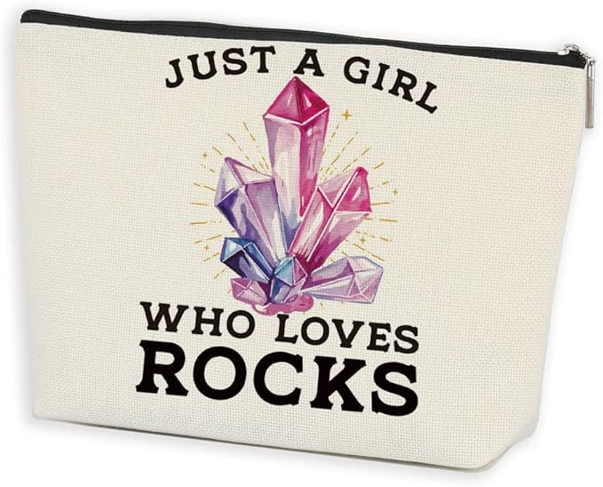 Azteoiz Geology Makeup Bag Rock Lover Gifts Cosmetic Bags for Women