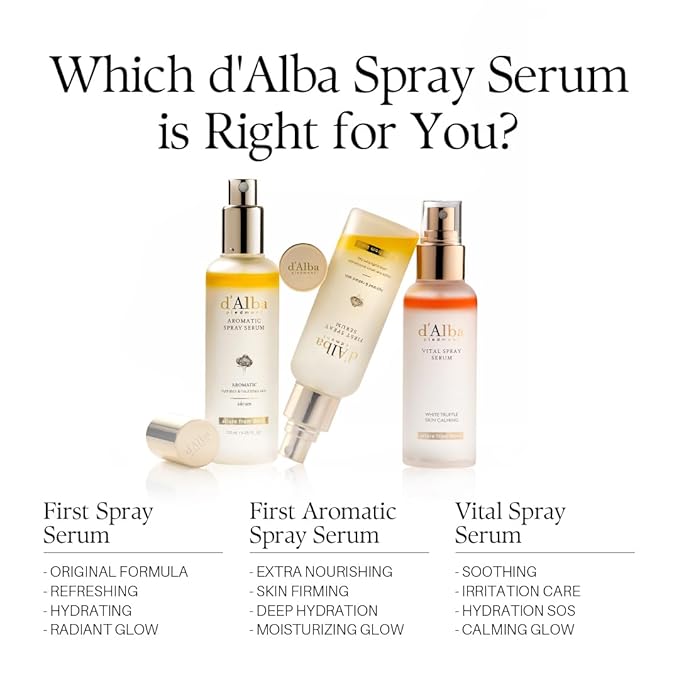 d'alba Piedmont Italian White Truffle First Spray Serum (1.69 fl oz)