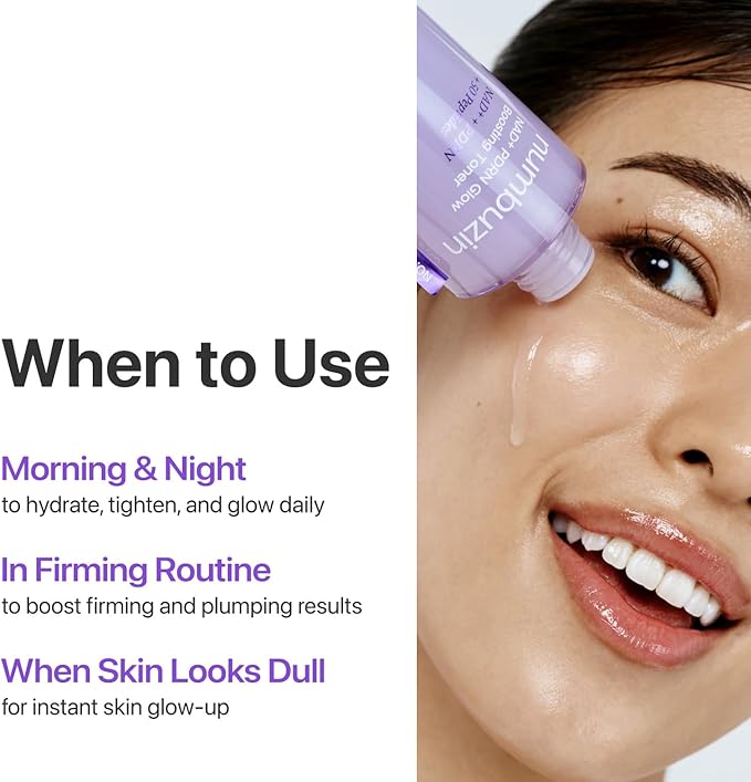 numbuzin No.9 NAD+ Salmon PDRN Toner, Glass Skin Hydrating Toner with Peptides & Niacinamide, Instant Plumping, Firming & Anti-Aging Korean Skincare, 5.07 fl oz