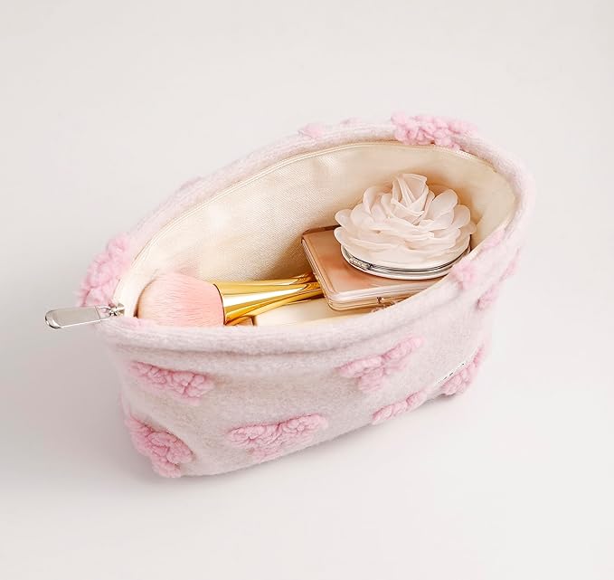getgto 2 Pcs Makeup Bags, Large Cosmetic Bag Travel Toiletry Bag