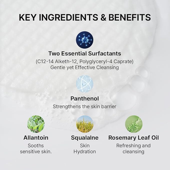 NEEDLY Mild Cleansing Pad, Makeup Remover for Sensitive Skin (60 Pads), Triple Deep Cleansing, Barrier Care with Only Two Surfactants & Panthenol, Extra-Large Soft Vegan Pad, Korean Skincare