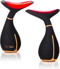 GLO24K LED Facial Massager for Face & Neck – Beauty Wand with LED Light, Vibration & Gentle Warmth – Cosmetic Skincare Tool for Daily Self-Care