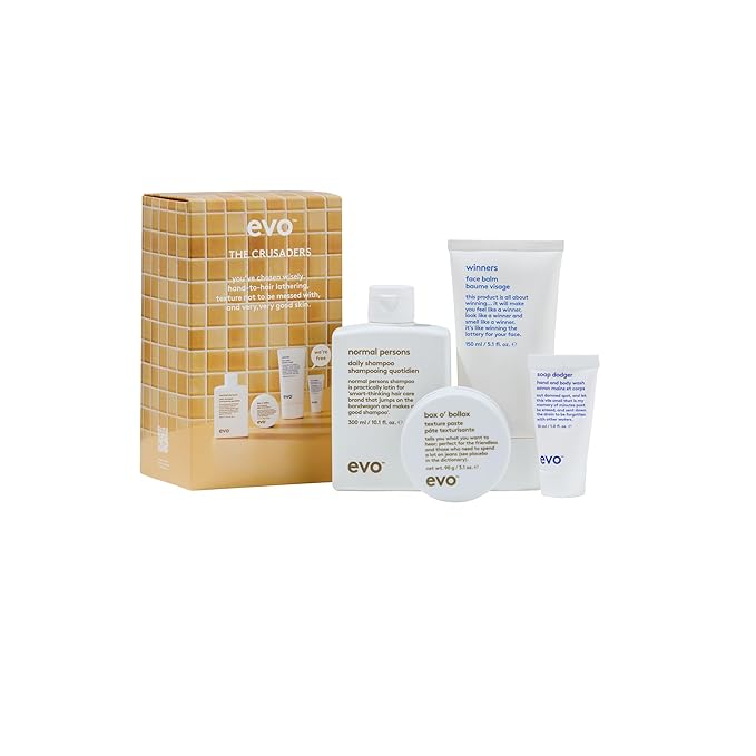 EVO The Crusaders Daily Hair & Skin Care Gift Set
