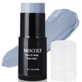 MEICOLY Grey Face Body Paint Stick(1.06 Oz),Sweatproof Waterproof Full Body Paint,Blendable Face Paint for Halloween SFX Zombie Homestuck Grayscale Cosplay Makeup
