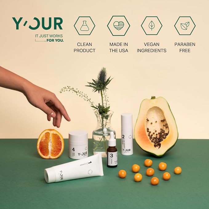 Y'OUR Retinol Collagen Peptide Repair Eye Cream | Firms, Brightens & Depuffs | Cucumber + 3 Collagen-Boosting Peptides + Hyaluronic Acid | For Dark Circles, Fine Lines & Crow's Feet