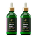 Tree of Life Retinol Serum for Face - Brightening and Hydrating Face Oil for Dark Spots and Fine Lines - Suitable for Sensitive Skin - Dermatologist Tested Skin Care - 2 Fl Oz (Pack of 2)